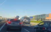 Incidente in Autolaghi, tutti in coda