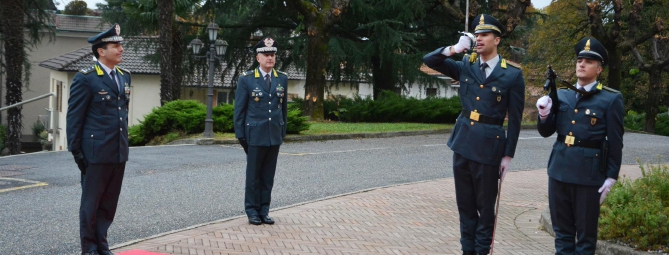 Guardia di Finanza, il comandante regionale in visita a Varese