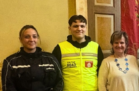 Castellanza, i ragazzi di On the road in Consiglio comunale