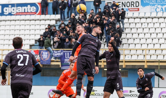La scorsa stagione la partita del Breda era finita 2-0 per i padroni di casa (foto Italiamedia) 