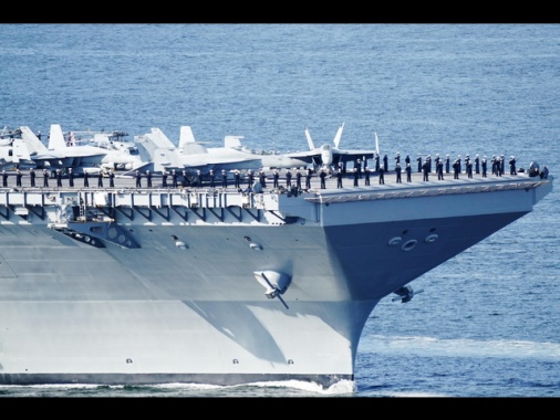 Wp, in arrivo nei Caraibi la portaerei Usa Gerald Ford