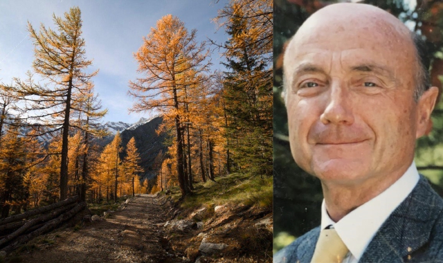 La pista al monte Moro e l’ex sindaco Alessandro Bonacci