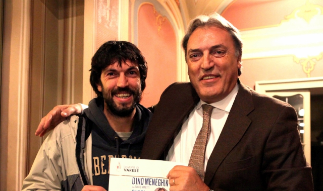 Premio Liedholm a Dino e Andrea Meneghin
