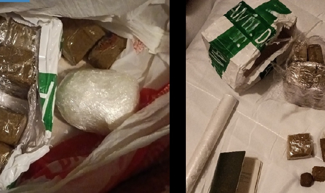 La droga sequestrata dagli agenti della Questura di Varese