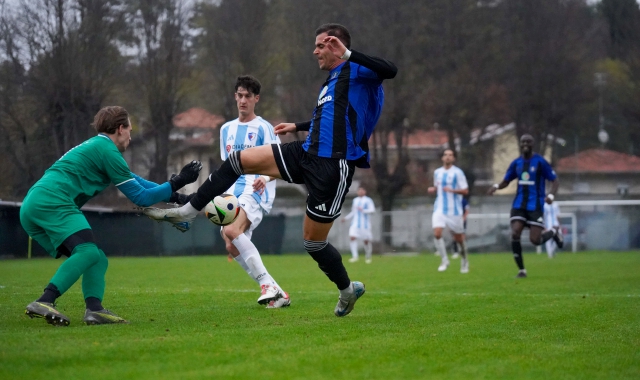 Solbiatese impegnata domenica al Chinetti contro la Rhodense (foto Samuele Lucchi)