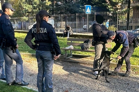 Gallarate, Zorro fiuta la droga in stazione