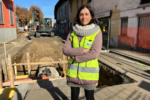 Cavaria, lavori sulla rete fognaria. Chiusa la Statale 341