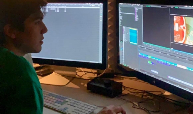 Edwin J Tonin Carranza al lavoro