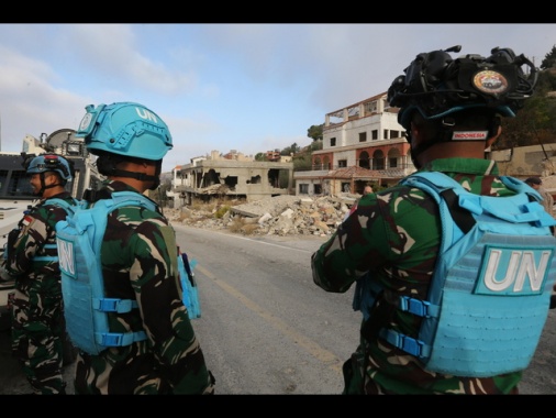 Unifil, bersagliati da fuoco israeliano in Sud Libano