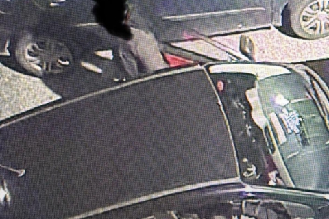 Ruba gli addobbi natalizi, le telecamere lo riprendono