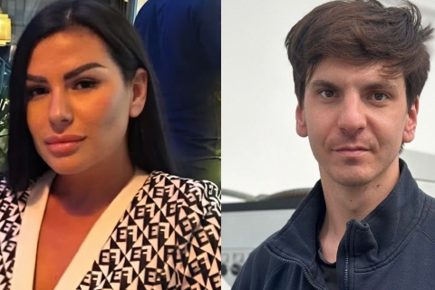 Tracce di sangue di Vasilica sulla felpa di Mostoni