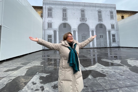 Saronno, ecco il nuovo cortile di Palazzo Visconti