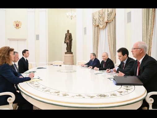 Conclusi dopo 5 ore colloqui tra Putin, Witkoff e Kushner
