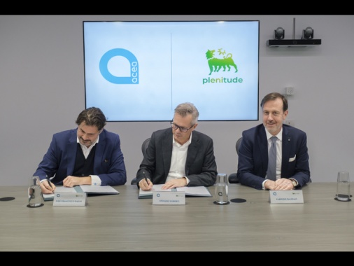 Plenitude firma per acquisto Acea Energia,vale 587 milioni