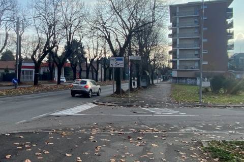 Busto, la rotonda in viale Boccaccio «sarà utile»