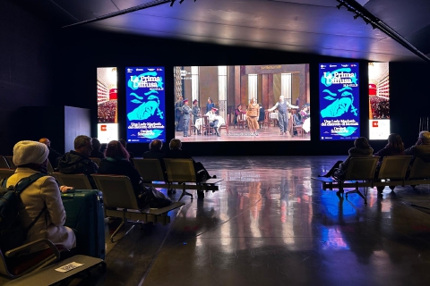 La prima alla Scala si vede anche a Malpensa