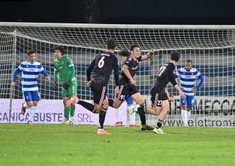 La Pro Patria frana con la Dolomiti Bellunesi