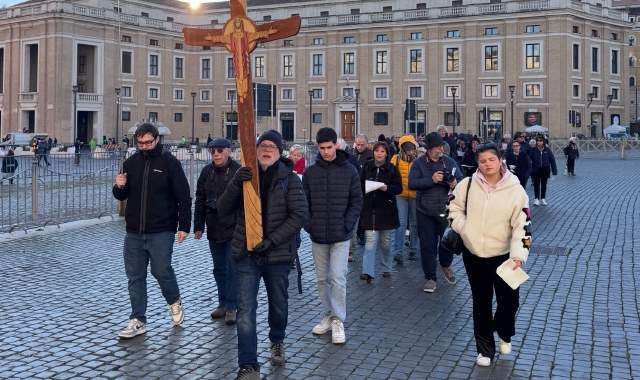 La Corale Santa Cecilia nel suo pellegrinaggio della Speranza