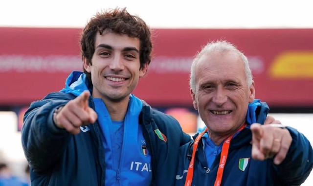 Pietro Arese con coach Silvano Danzi