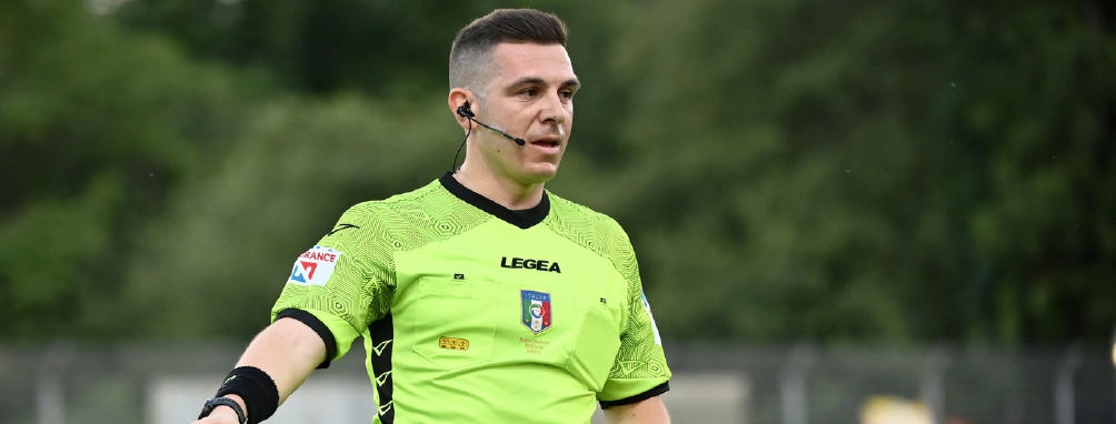 L’arbitro varesino Calzavara debutta in Serie A