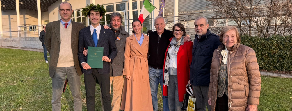 Arese, dall’oro in staffetta alla laurea: 110 e lode