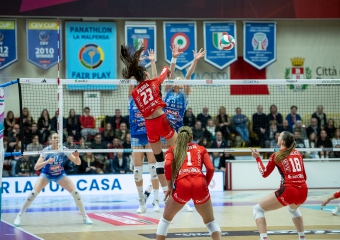 Uyba ko, Novara vince il derby del Ticino