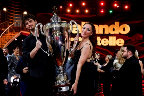 Dal Baff al trionfo da (s)ballo: Andrea Delogu incanta