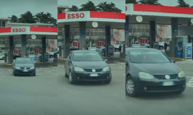 Varese, ancora auto contromano al rondò