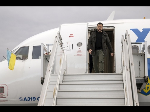 Zelensky è arrivato in Florida per l'incontro con Trump