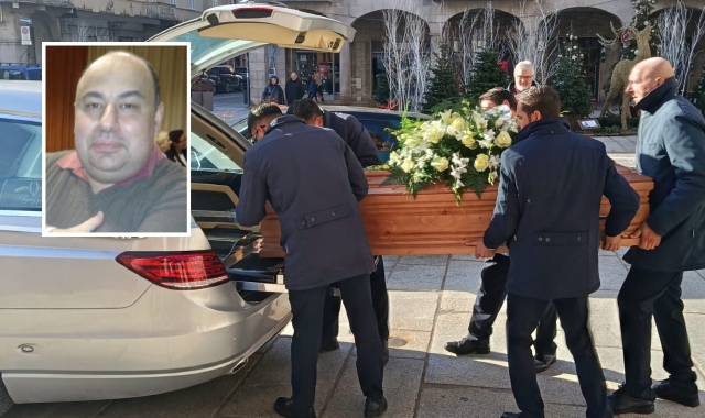 L’ultimo saluto a Marco Fornara