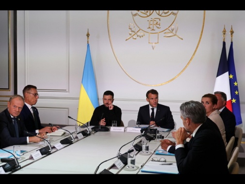 A Parigi si riuniscono i 'Volenterosi', attesa Giorgia Meloni