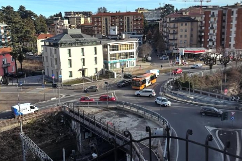 Largo Flaiano, due anni contromano