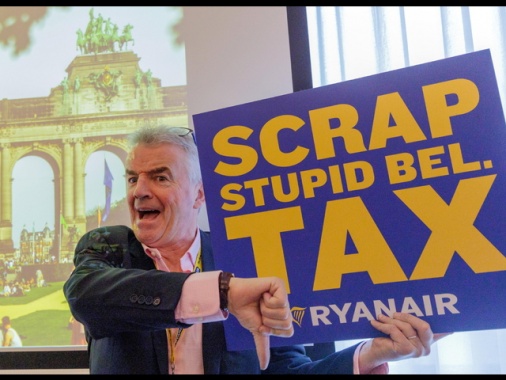 Ryanair taglia oltre 1 milione di posti negli scali di Bruxelles