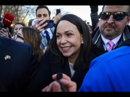 Trump ringrazia Machado per il Nobel: 'Un gesto di reciproco rispetto'