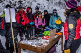 Sicuri in montagna d’inverno, lezioni in Val Formazza