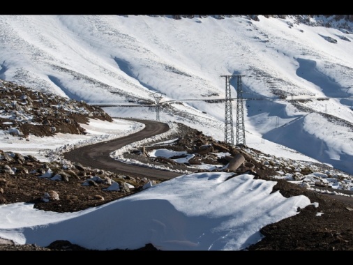 Il Marocco nella morsa del freddo, neve sopra i 1.300 metri
