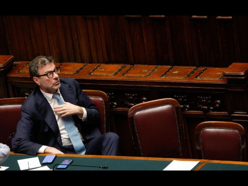 Giorgetti, serve una riflessione sull' utilizzo dei Fondi di coesione