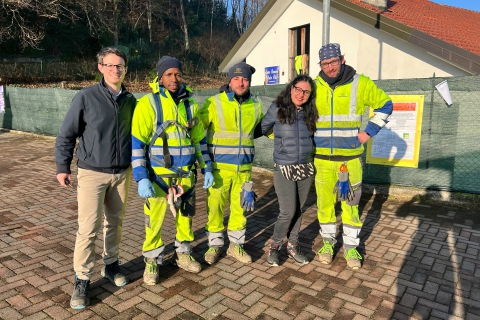 Varese: fogna rotta, liquami nel torrente. Intervento “no dig”