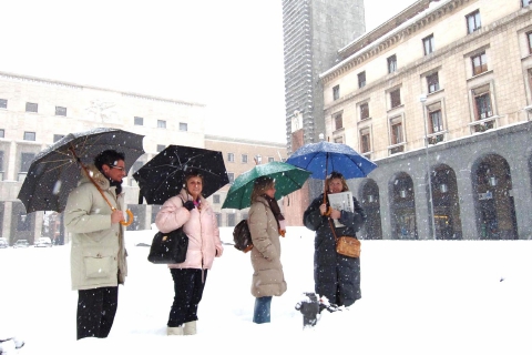 Neve, 80 centimetri a Varese