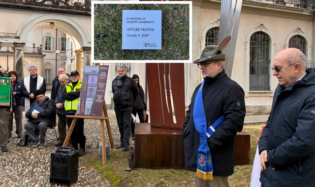 La cerimonia a Villa Recalcati  (foto Angelo Puricelli)