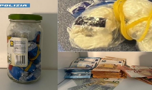 Droga e denaro sequestrati dalla Polizia di Stato