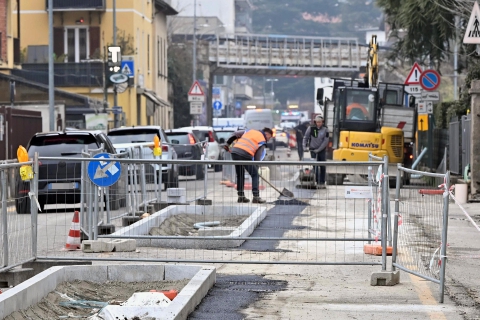 Viale Belforte: lavori, caos, possibili correzioni
