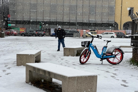 Il risveglio con la neve