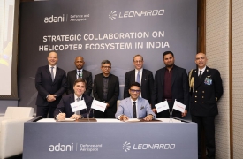 Elicotteri per l’India: accordo di Leonardo con Adani