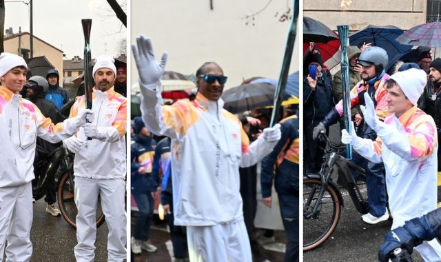 La fiaccola, Snoop Dogg, l’abbraccio della gente