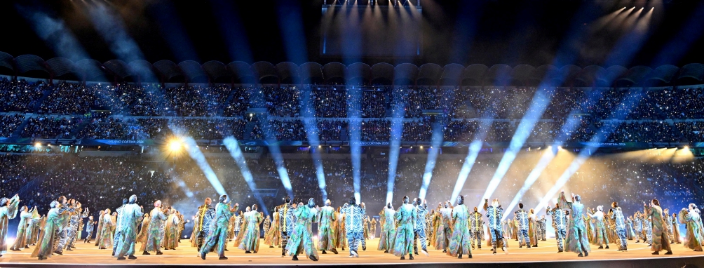 Olimpiadi invernali, show a San Siro