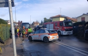 Incidente a Somma Lombardo: tre feriti