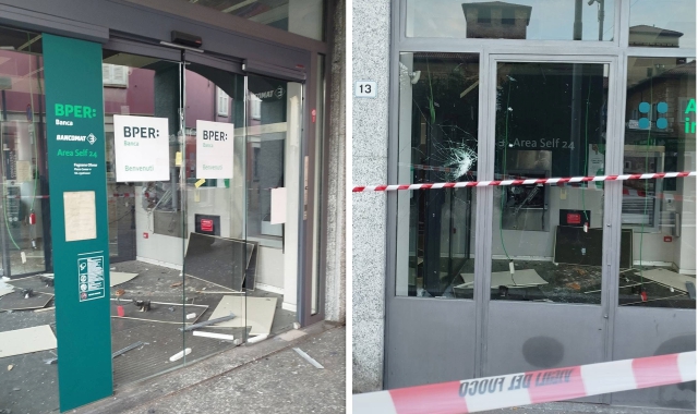 L’assalto alla banca di Fagnano Olona