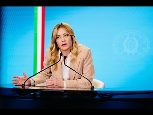 Meloni, solidarietà a Pucci, deriva illiberale spaventosa della sinistra