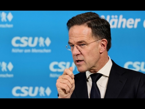 Rutte, in Ucraina l'orso russo avanza come una lumaca